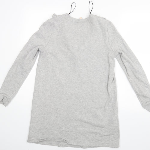 Divided Womens Grey   Pullover Jumper Size S