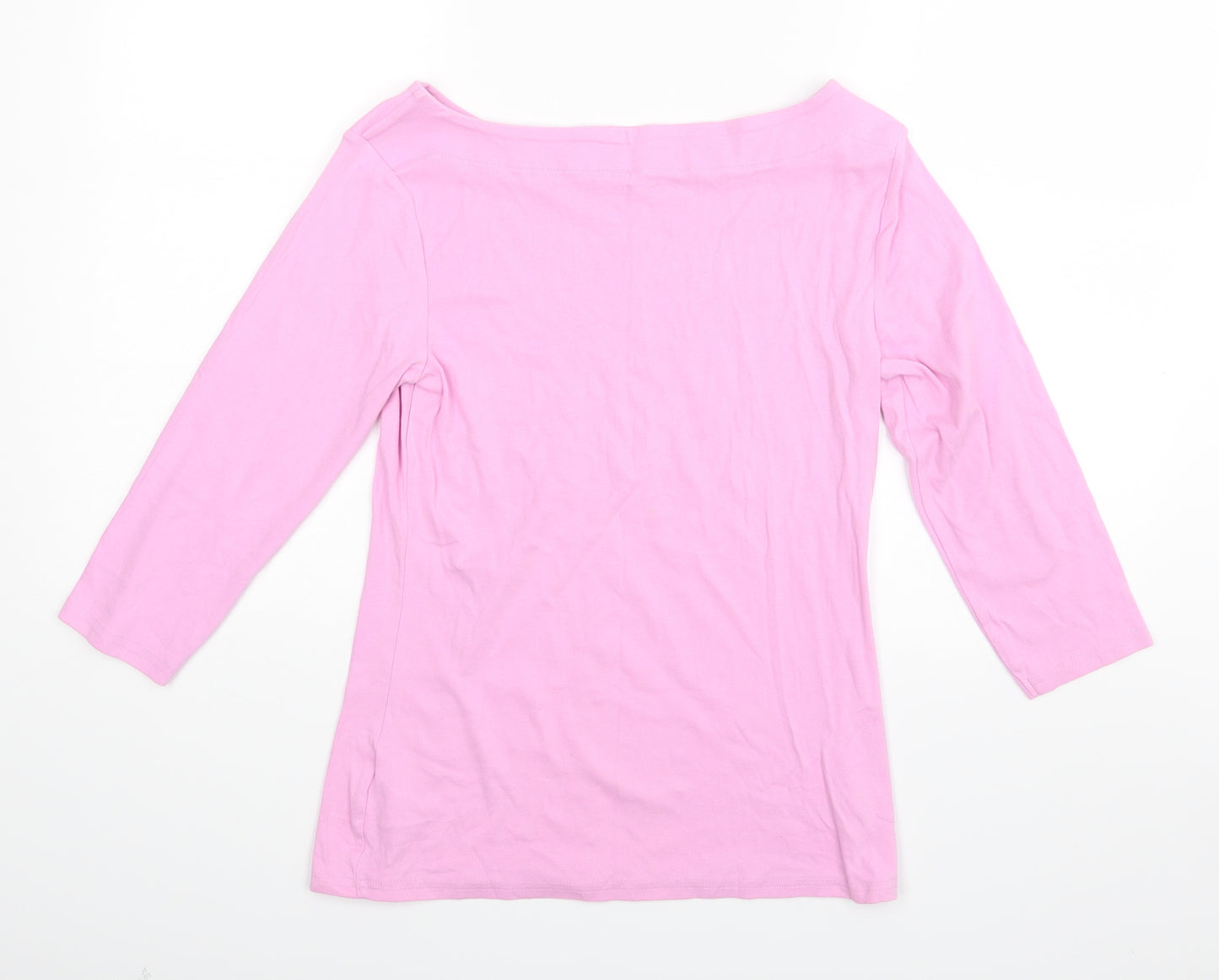 Nutmeg Womens Pink   Basic Blouse Size 12