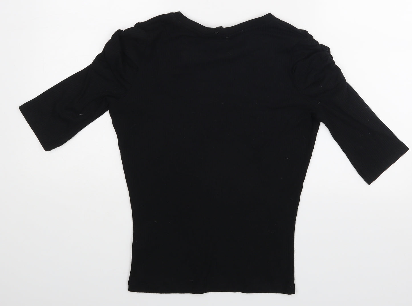 F&F Womens Black   Basic Blouse Size 12