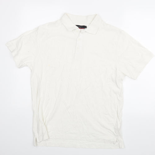Pierre Cardin Mens White    Polo Size XL