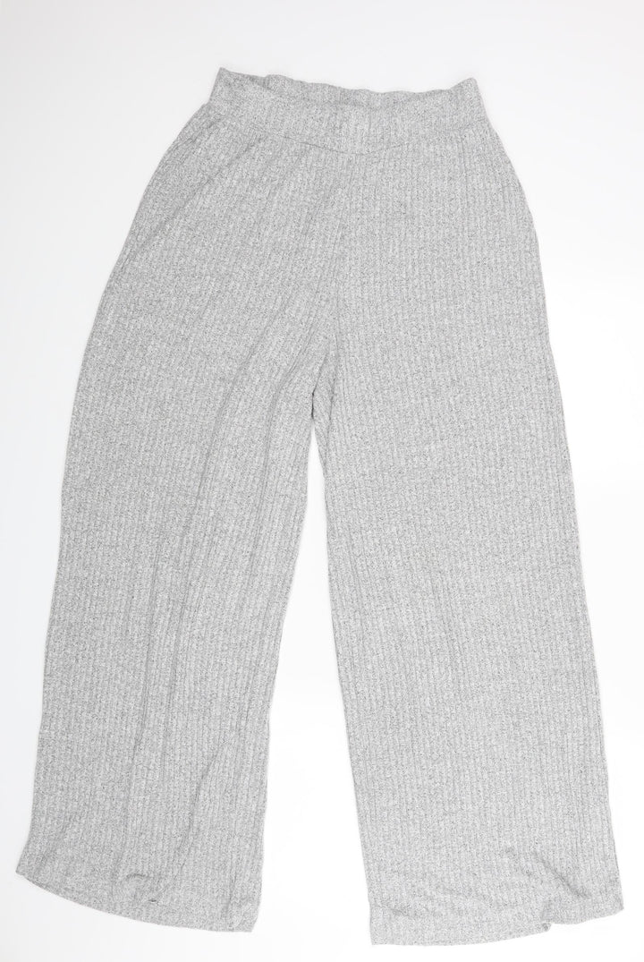 Simply Be Womens Grey   Trousers  Size 14 L27 in