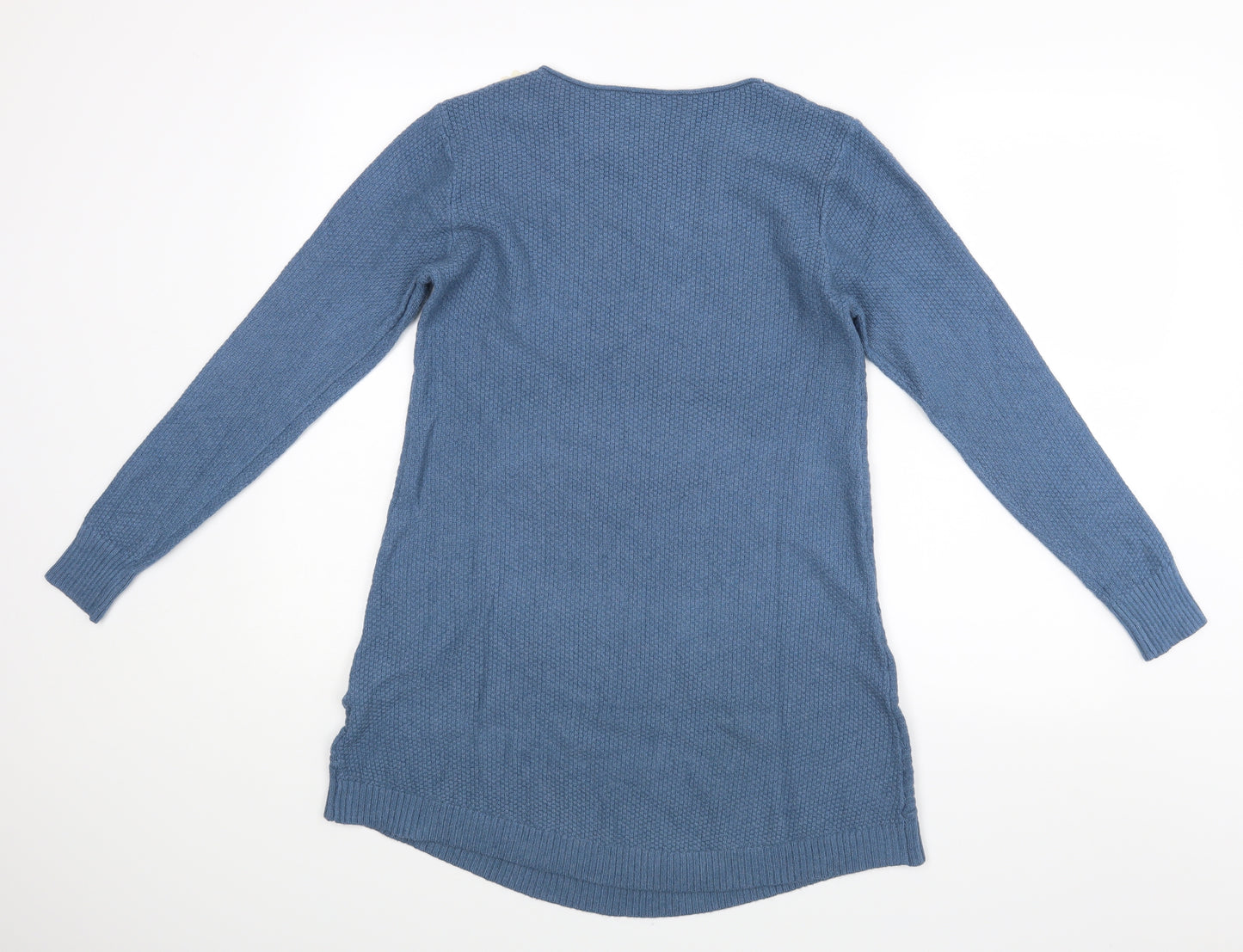 Passione Moda Womens Blue   Pullover Jumper Size L