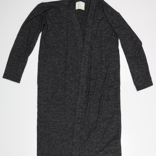 M&S Womens Grey   Wrap Jumper Size M