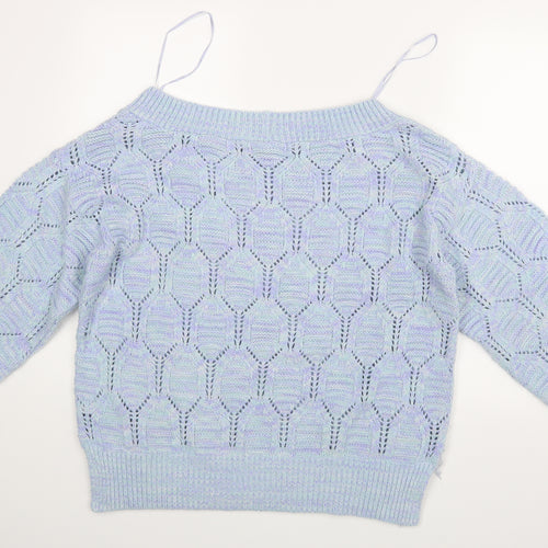 NEXT Womens Blue   Pullover Jumper Size L