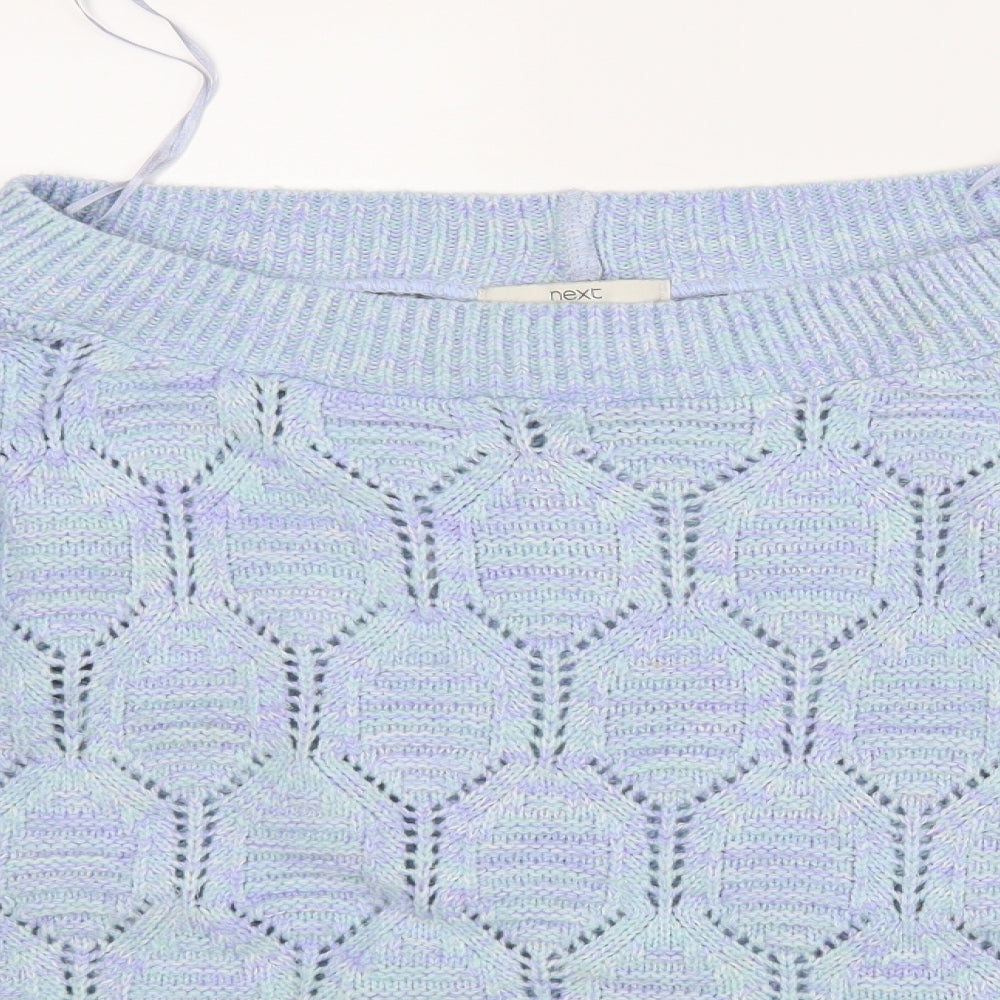 NEXT Womens Blue   Pullover Jumper Size L