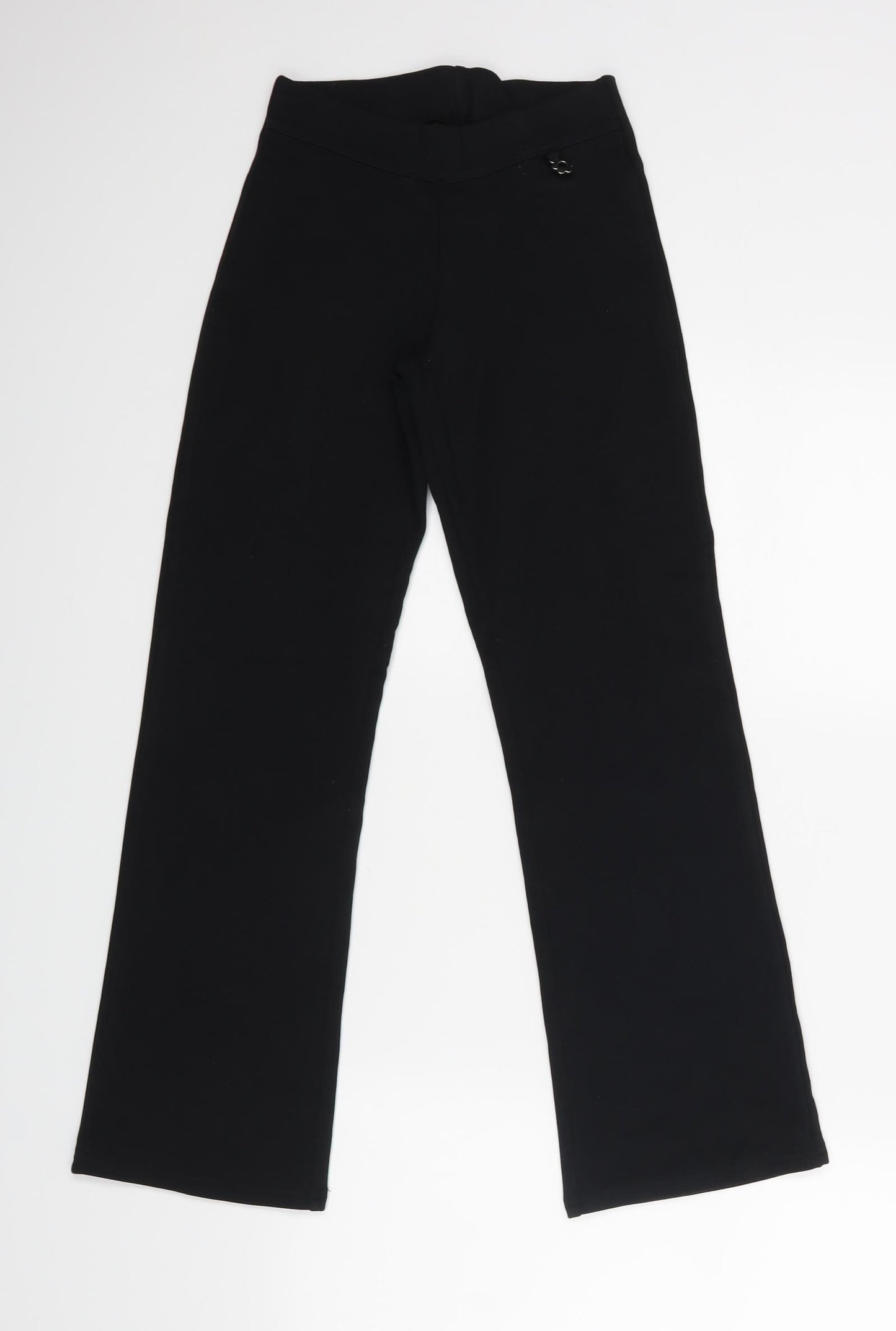 Next School Girls Black    Trousers Size 10 Years