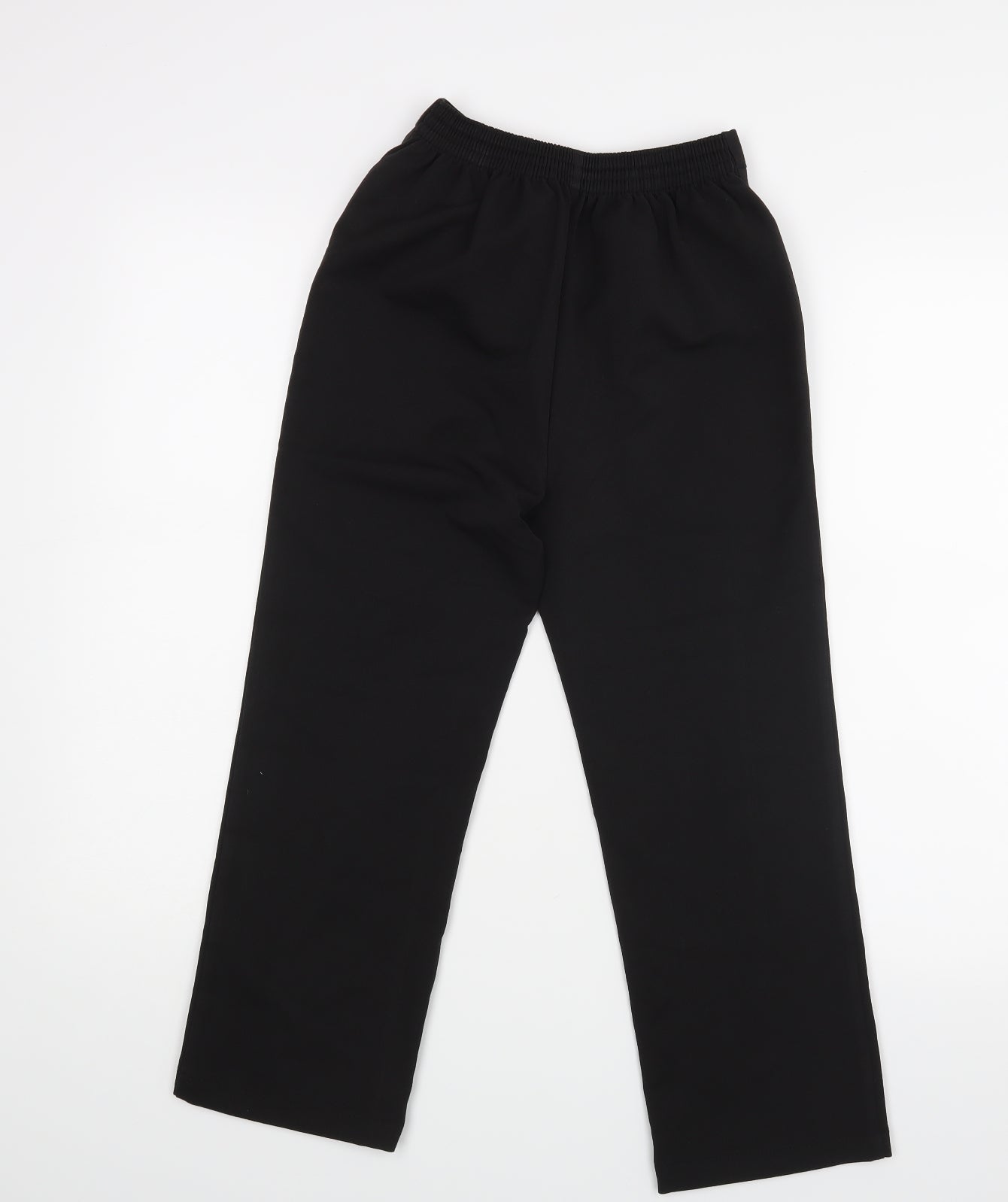 Preworn Girls Black   Dress Pants Trousers Size 11-12 Years