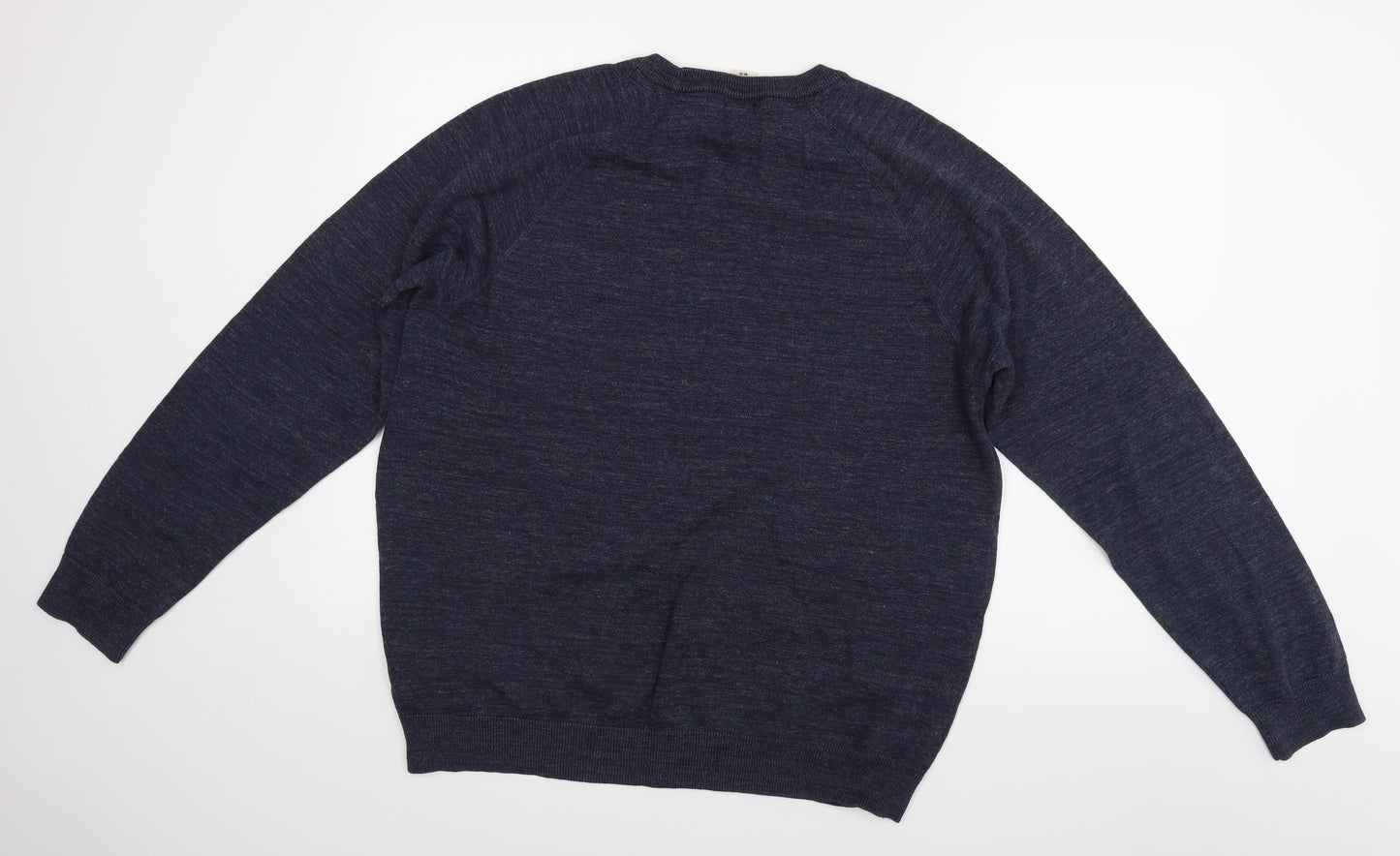 H&M Mens Blue   Pullover Jumper Size XL