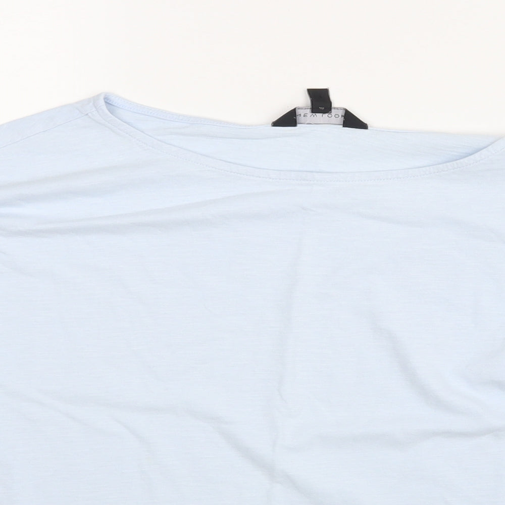 New Look Womens Blue   Basic Blouse Size 14