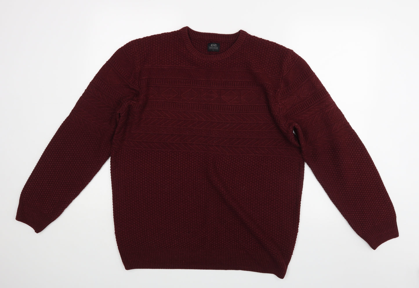 Matalan Mens Red   Pullover Jumper Size L