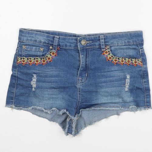 Lottie Girls Black   Hot Pants Shorts Size 12 Years