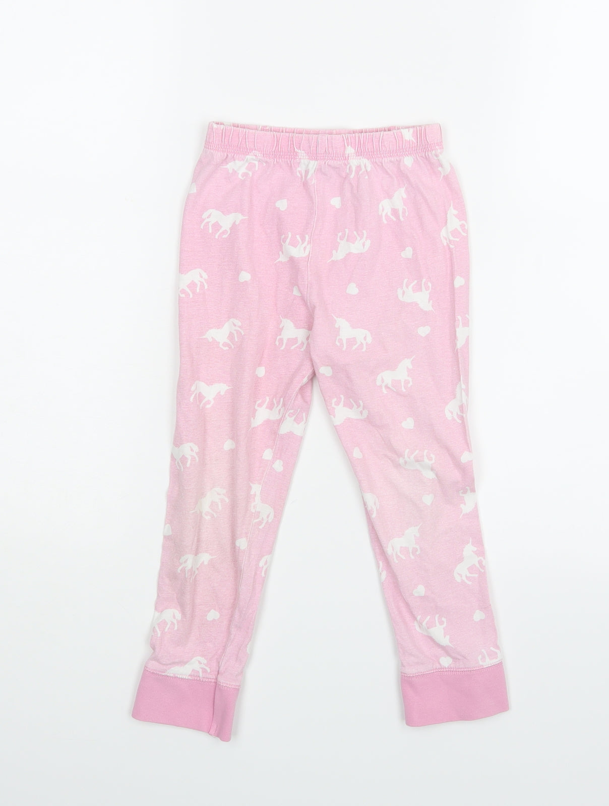 TU Girls Pink Animal Print   Pyjama Pants Size 4-5 Years
