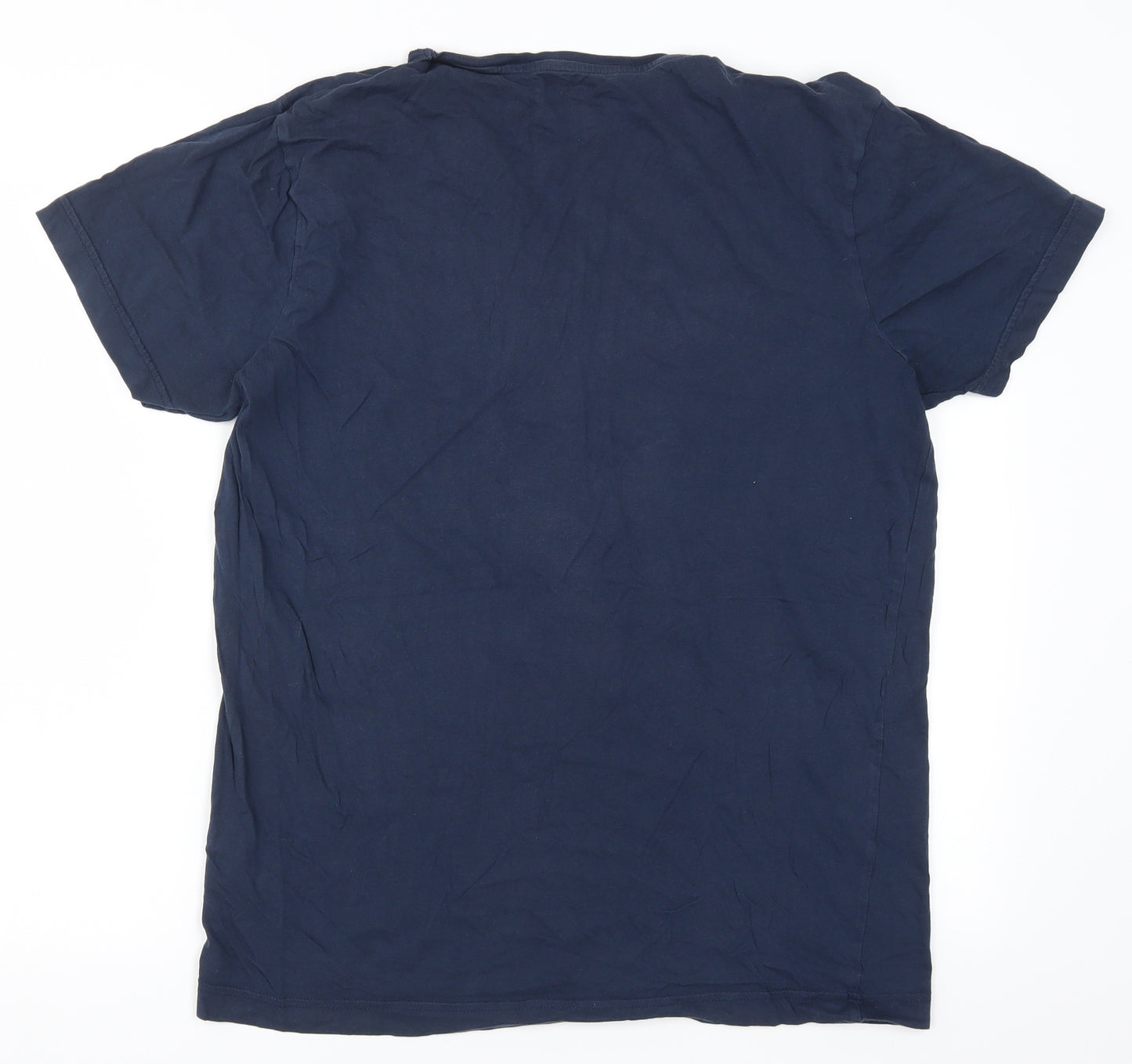 Jack & Jonesb Mens Blue    T-Shirt Size L