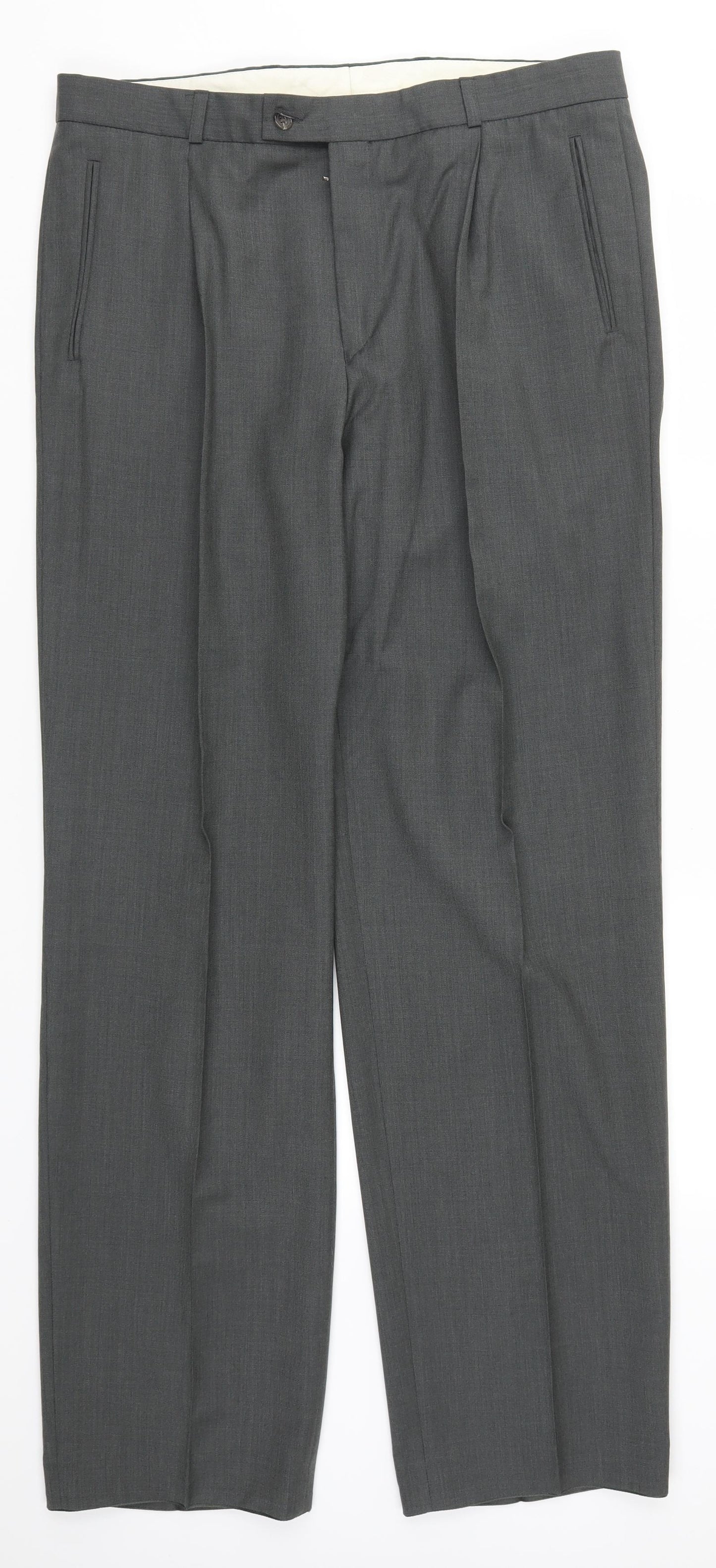 Preworn Mens Grey   Trousers  Size 36 L33 in