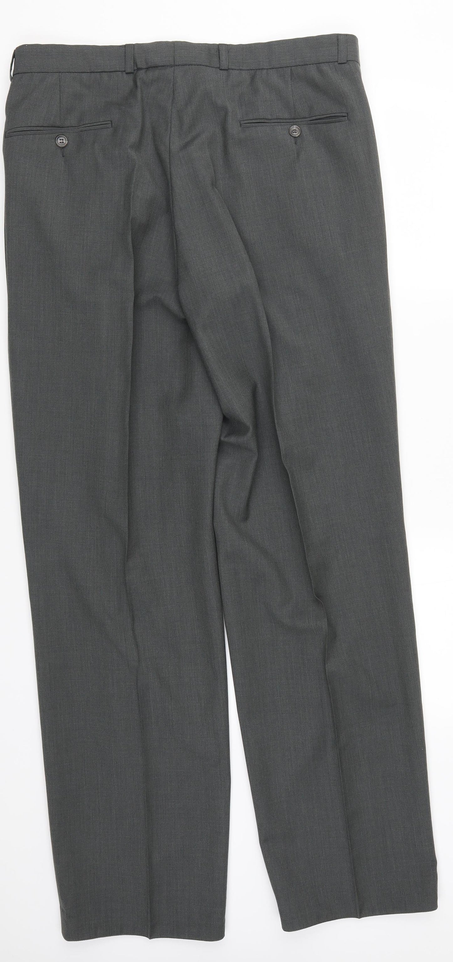 Preworn Mens Grey   Trousers  Size 36 L33 in