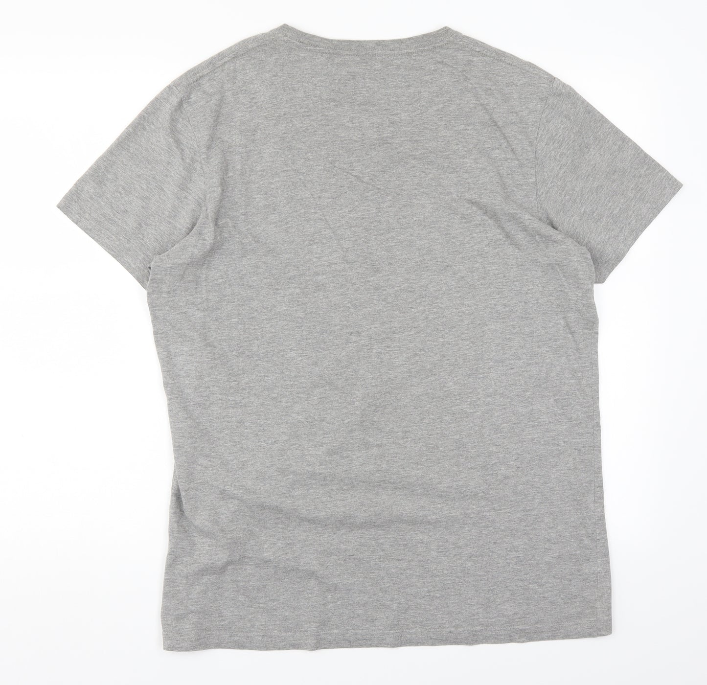 JACK & JONES Mens Grey    T-Shirt Size XL