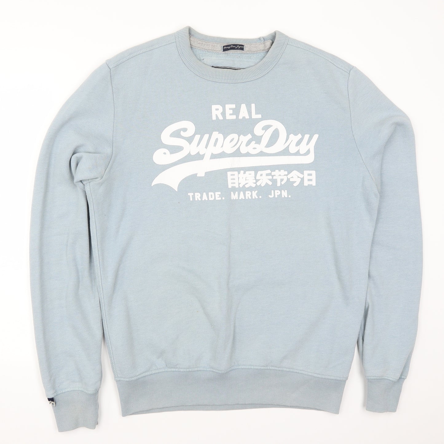 Superdry Mens Beige   Pullover Sweatshirt Size L