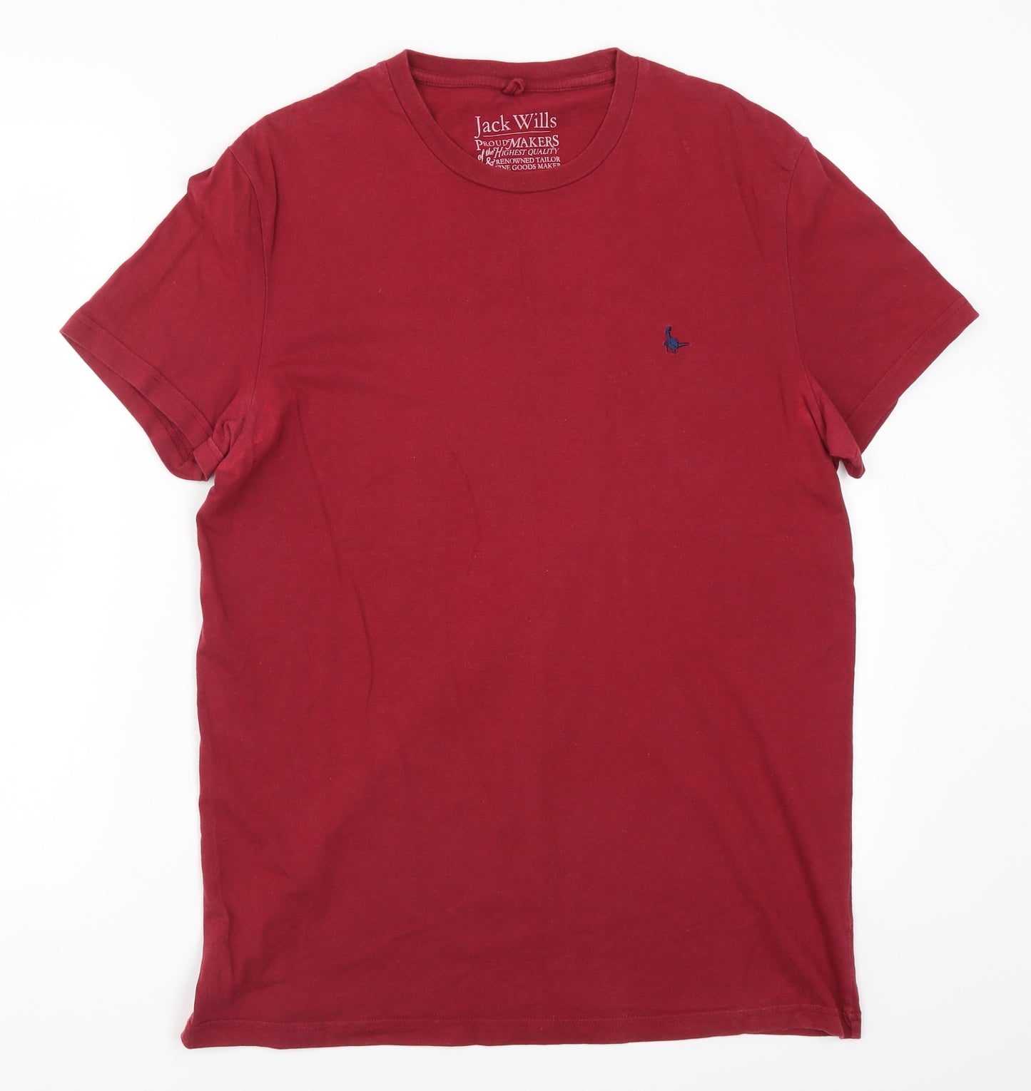 Jack Wills Mens Red    T-Shirt Size M