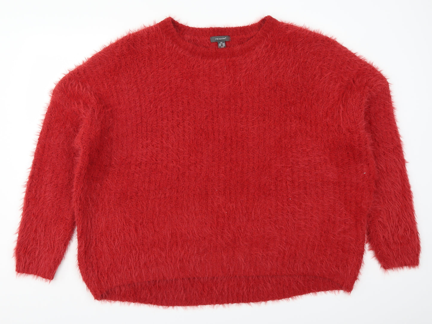 Primark Womens Red   Pullover Jumper Size 22