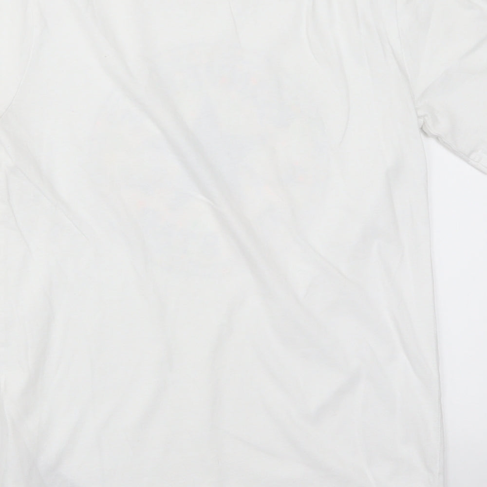 Converse Girls White   Basic T-Shirt Size 12-13 Years