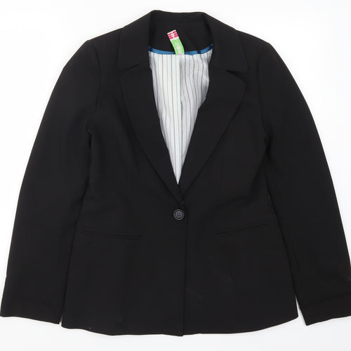 Denim Co Womens Black   Jacket Suit Jacket Size 10