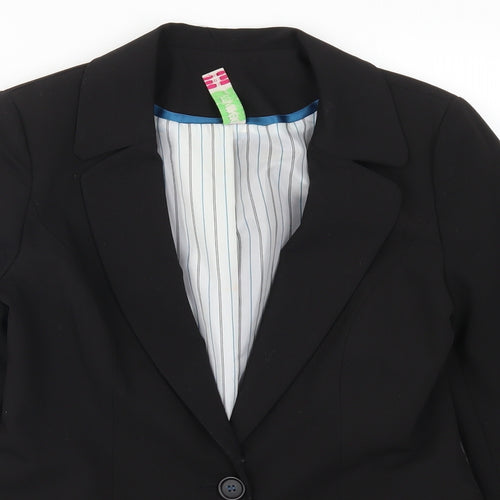 Denim Co Womens Black   Jacket Suit Jacket Size 10