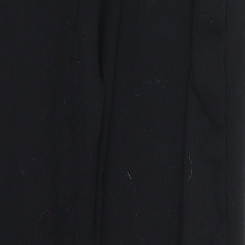Preworn Womens Black   Sweatpants Trousers Size 8 L27 in