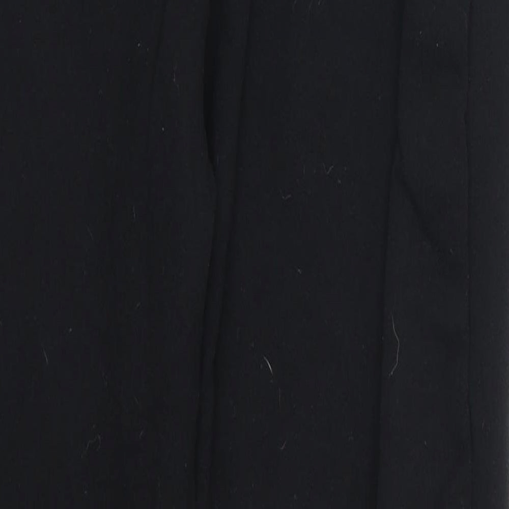 Preworn Womens Black   Sweatpants Trousers Size 8 L27 in