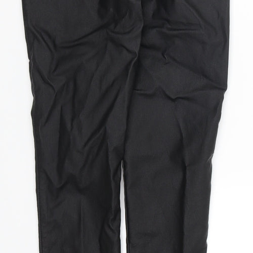 Missguided Womens Black   Trousers  Size 8 L27 in