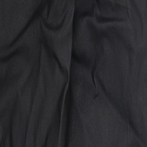 Missguided Womens Black   Trousers  Size 8 L27 in