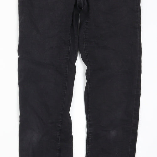 Denim Co Womens Black  Denim Skinny Jeans Size 8 L30 in