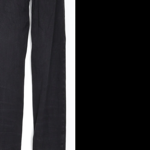 Denim Co Womens Black  Denim Skinny Jeans Size 8 L30 in