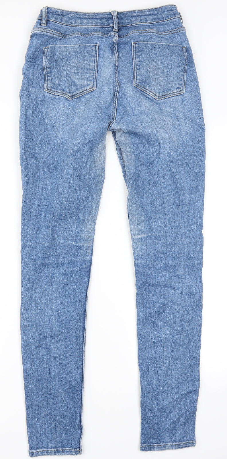 White Label Womens Blue  Denim Skinny Jeans Size 10 L30 in