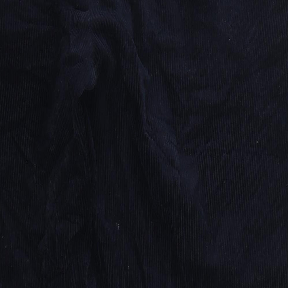 Lincoln Mens Blue  Corduroy Trousers  Size 38 L29 in