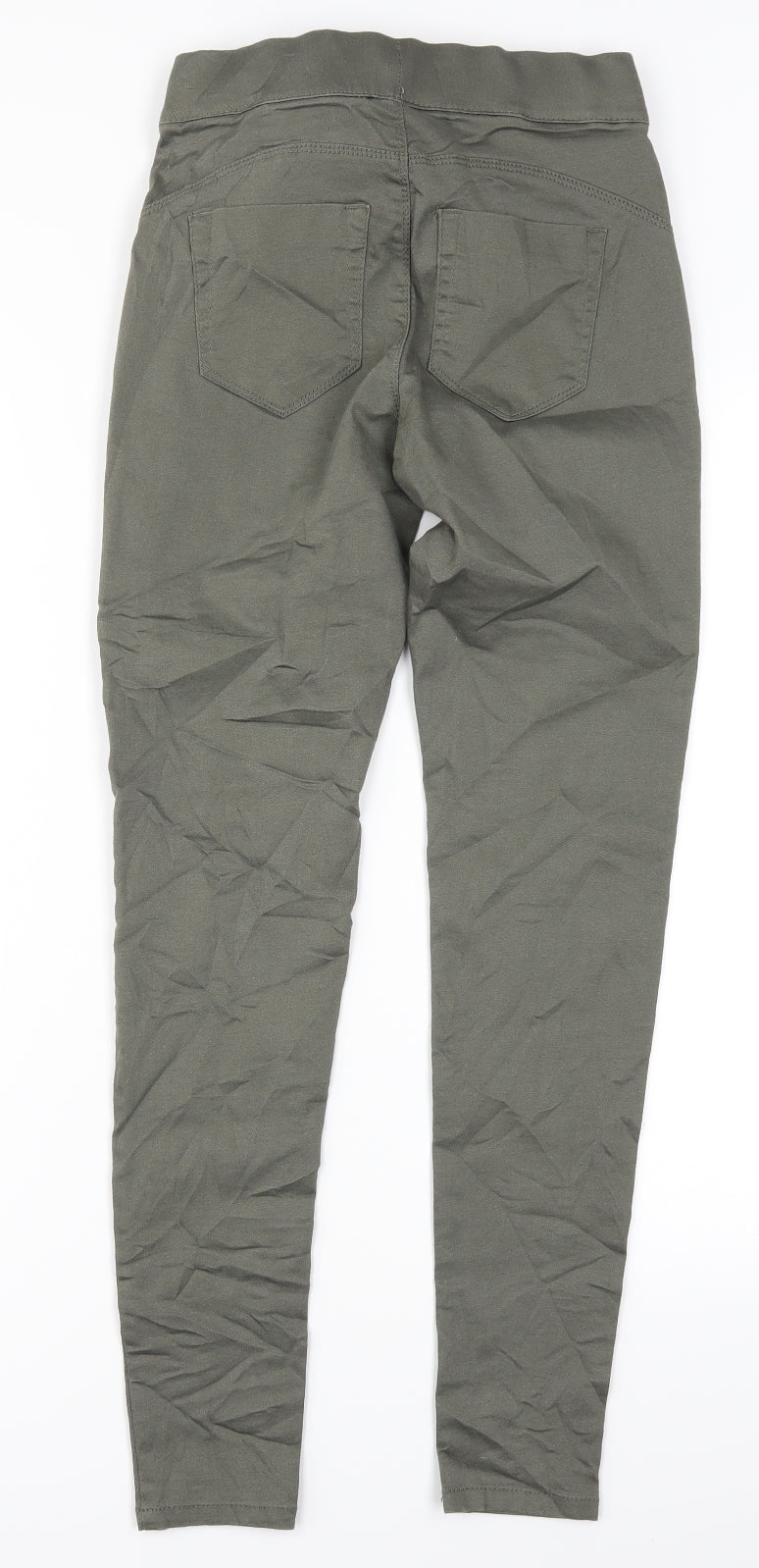 Denim Co Womens Green  Denim Jegging Jeans Size 8 L27.5 in