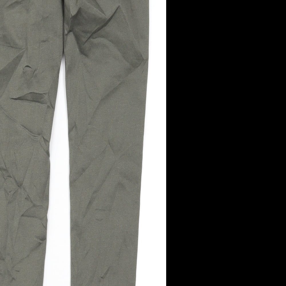 Denim Co Womens Green  Denim Jegging Jeans Size 8 L27.5 in