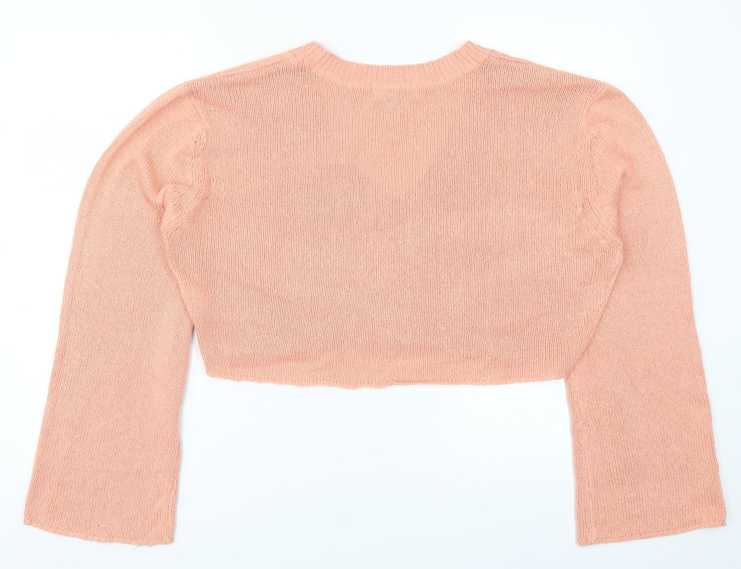 Missguided Womens Pink  Knit Pullover Jumper Size L