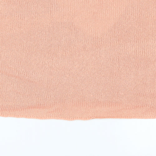 Missguided Womens Pink  Knit Pullover Jumper Size L