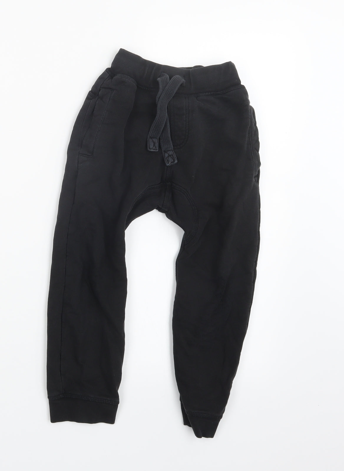 NEXT Boys Black   Jogger Trousers Size 4-5 Years