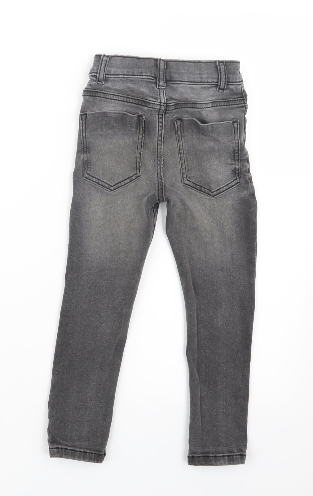 TU Boys Black  Denim Straight Jeans Size 5 Years