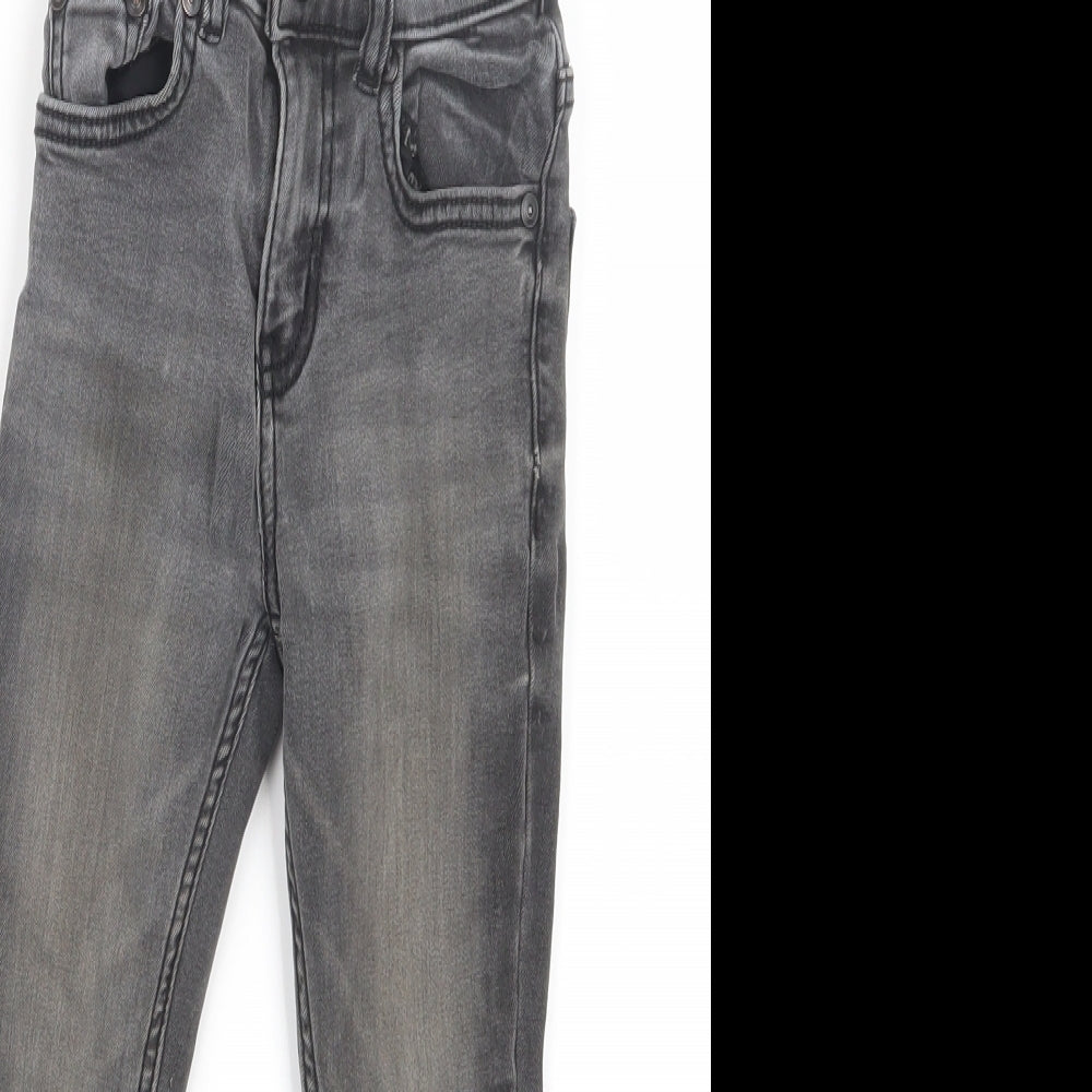 TU Boys Black  Denim Straight Jeans Size 5 Years