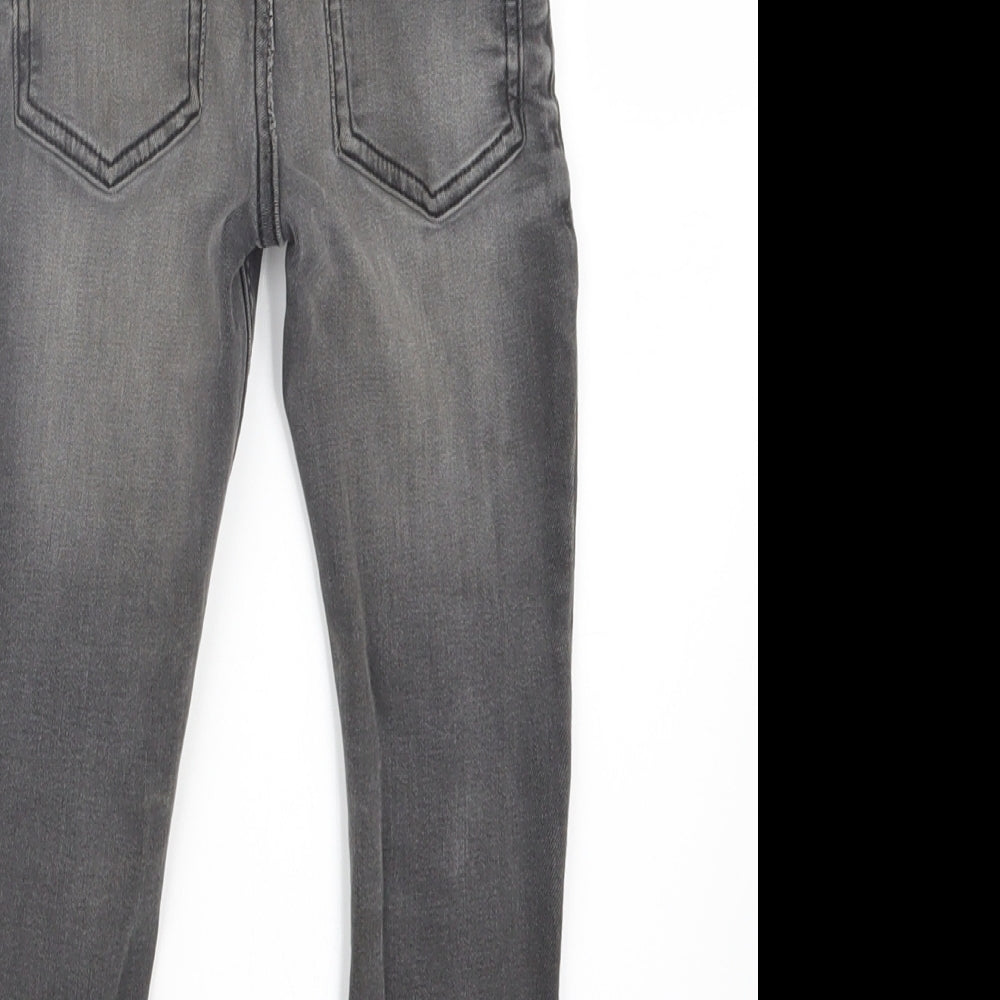 TU Boys Black  Denim Straight Jeans Size 5 Years