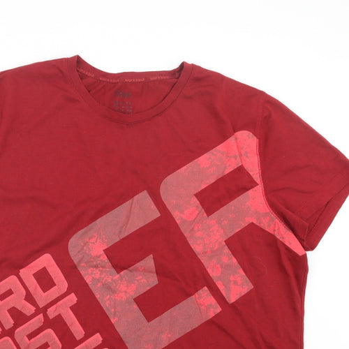 Crivit Mens Red    T-Shirt Size XL