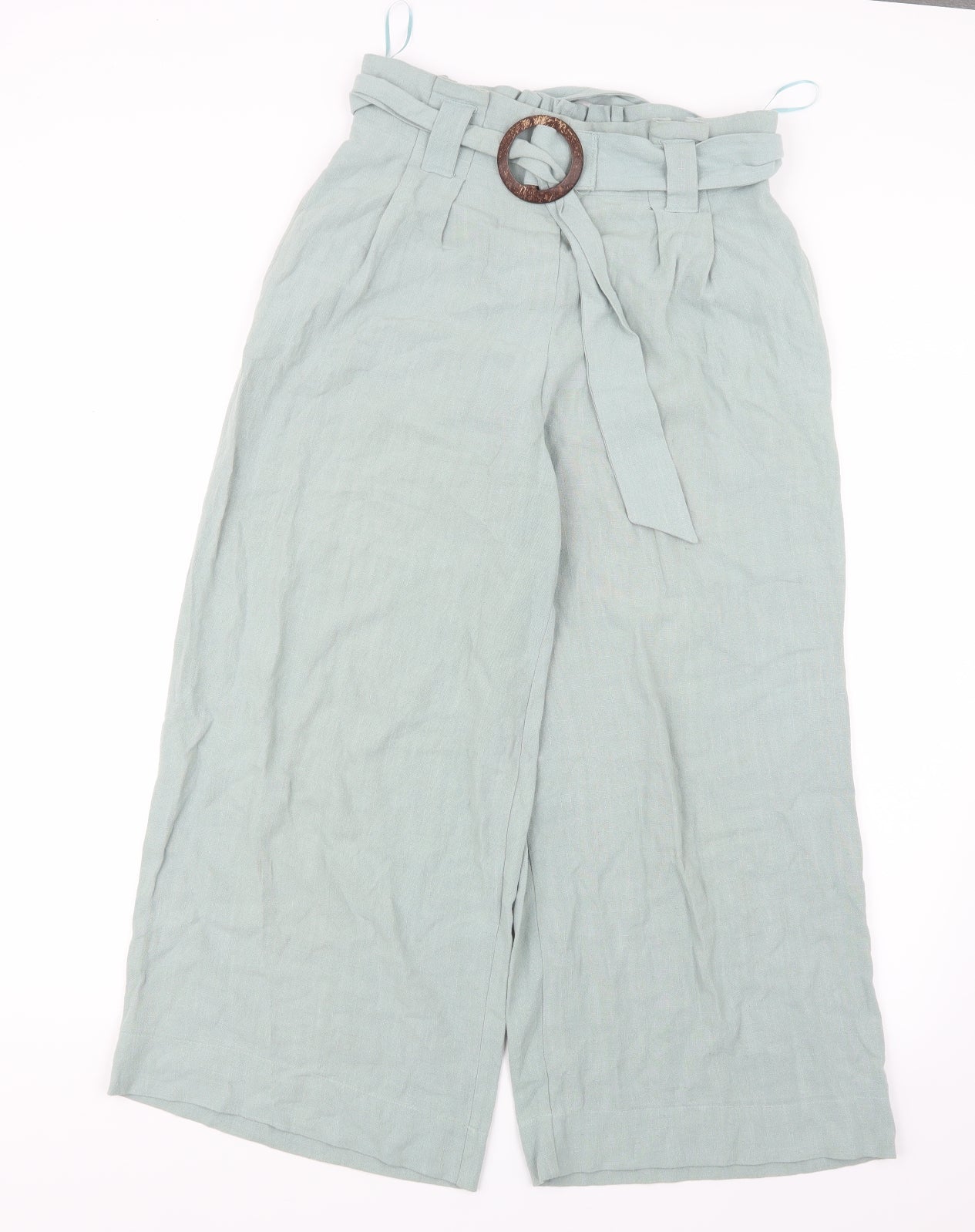 New Look Womens Green   Trousers  Size 10 L23.5 in