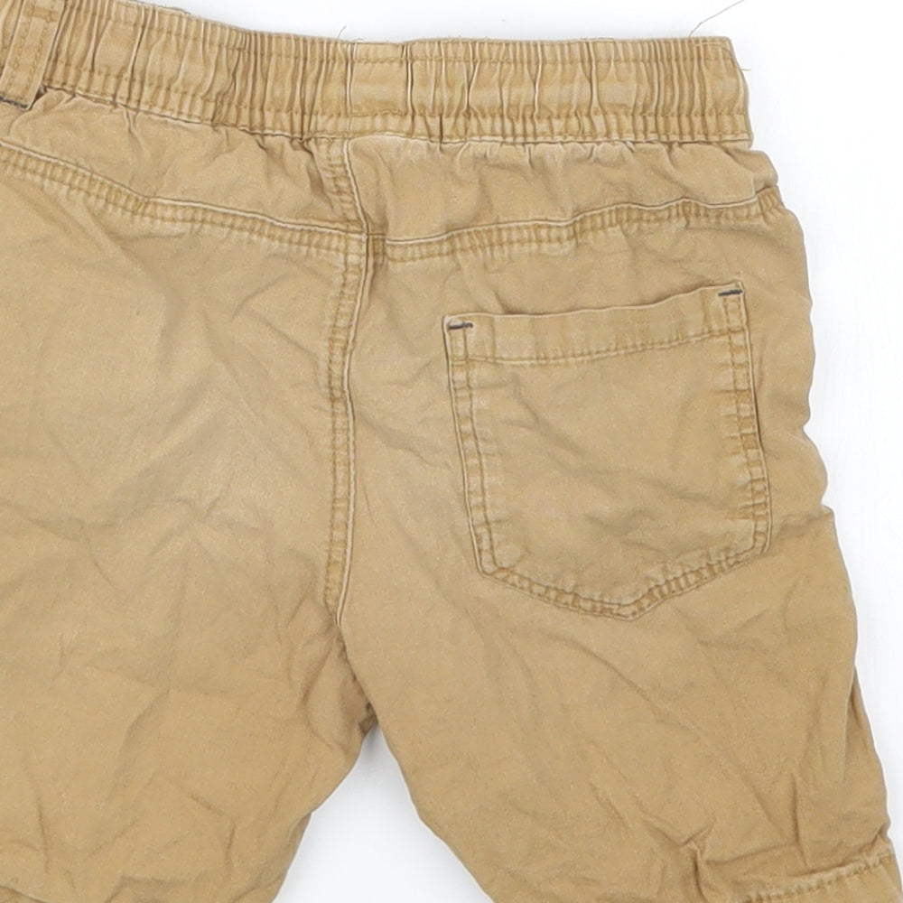 Denim Co. Boys Beige   Cropped Trousers Size 4-5 Years