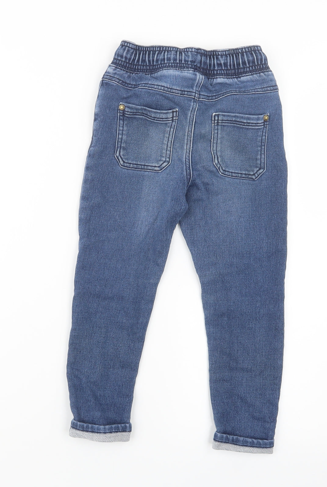 George Boys Blue  Denim Straight Jeans Size 4-5 Years