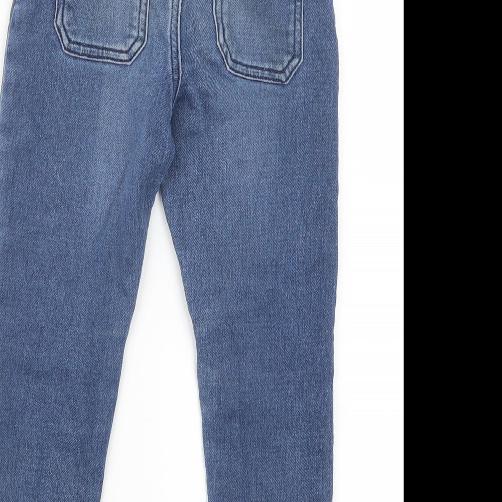George Boys Blue  Denim Straight Jeans Size 4-5 Years