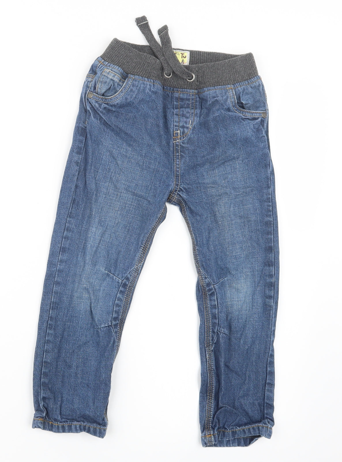 TU Boys Blue  Denim Straight Jeans Size 4-5 Years