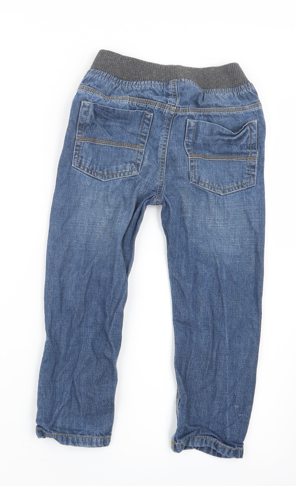 TU Boys Blue  Denim Straight Jeans Size 4-5 Years