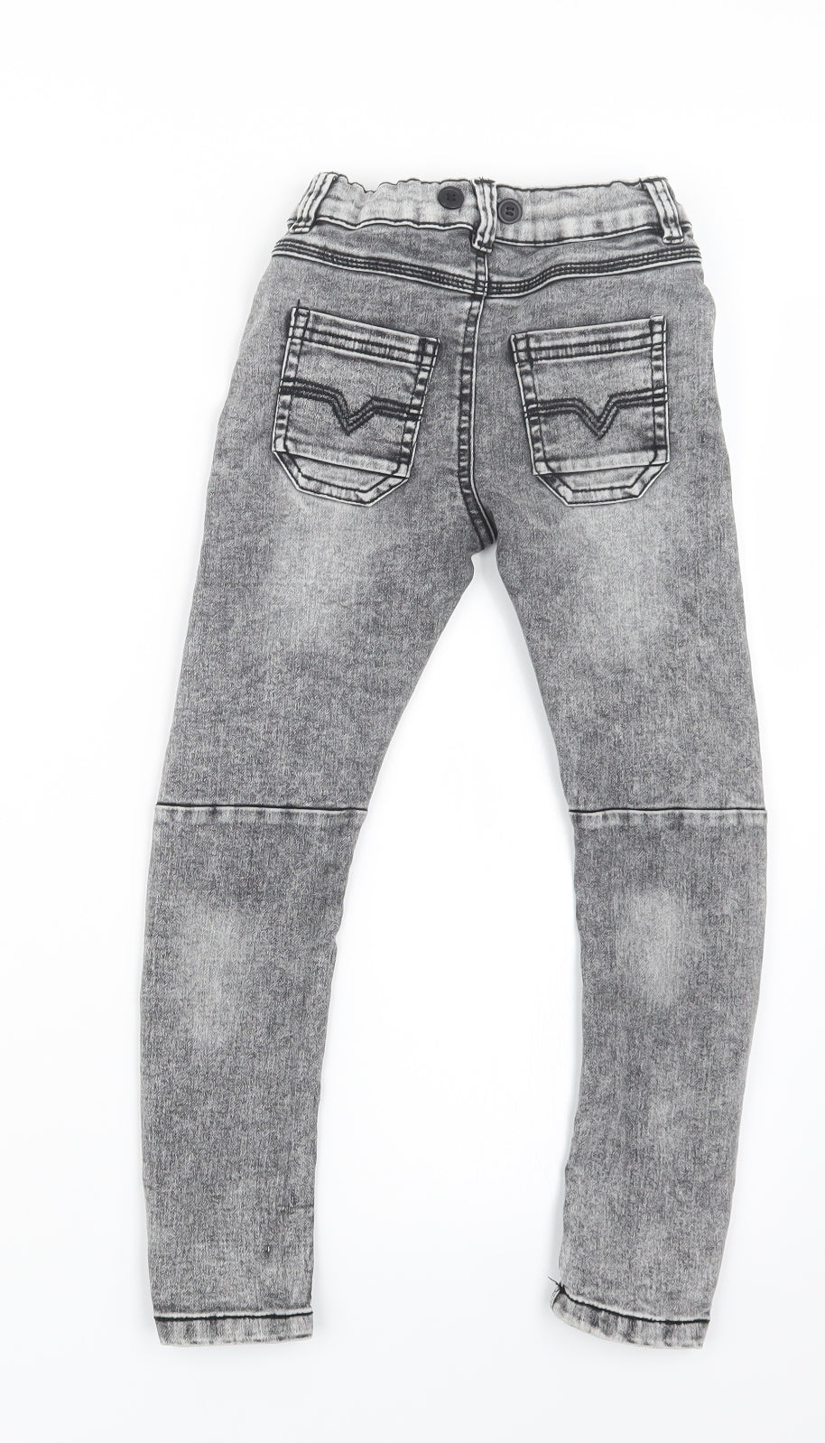 M&Co Boys Grey  Denim Straight Jeans Size 4-5 Years